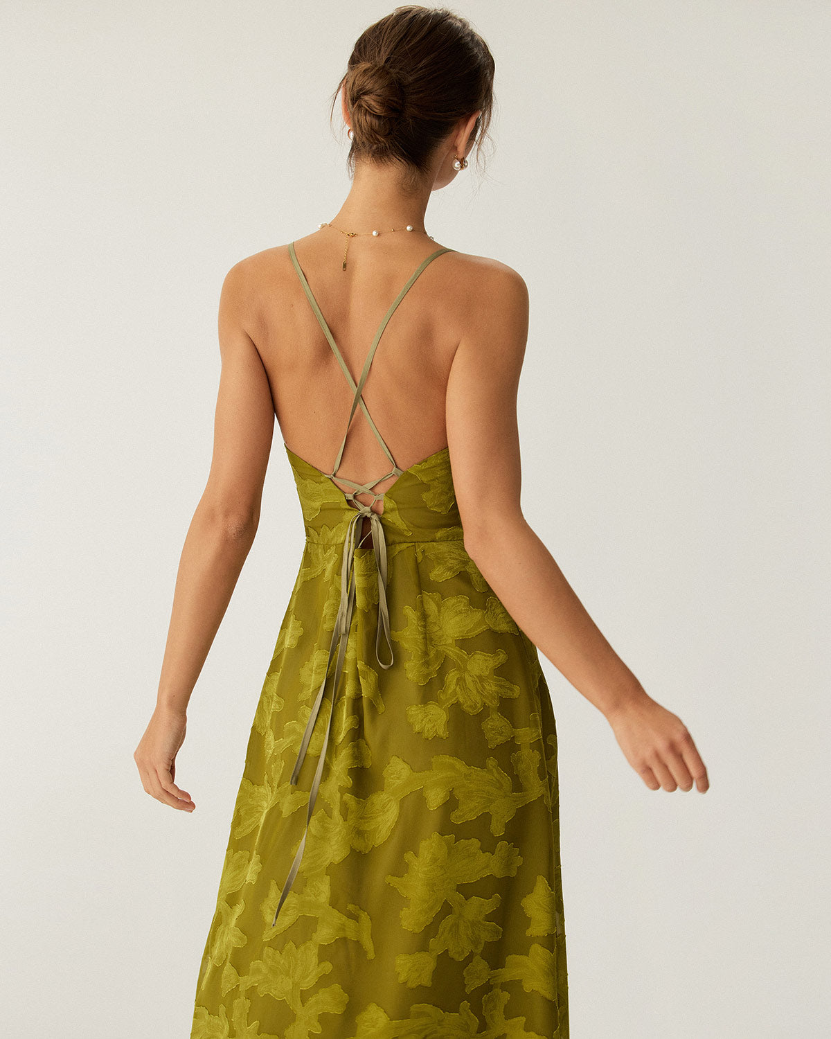 Vestido maxi floral
