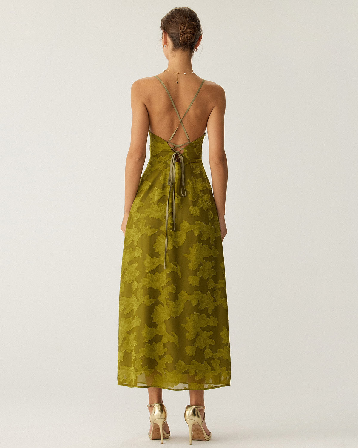 Vestido maxi floral