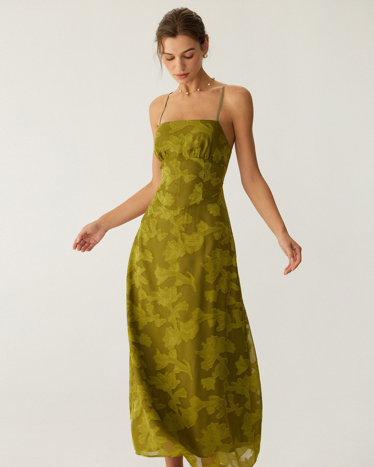 Vestido maxi floral