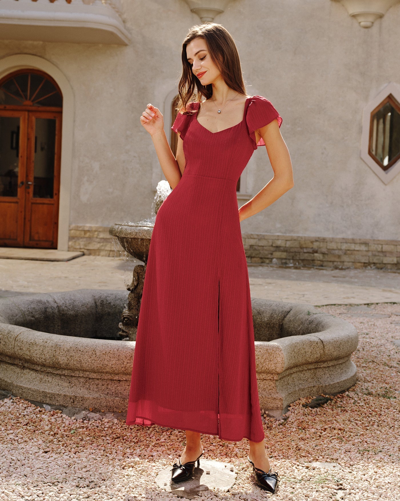 Vestido Maxi estampado